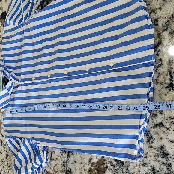 🎁$5 or free with bundle🎁 Scotch and Soda striped button down - Picture 3 of 4